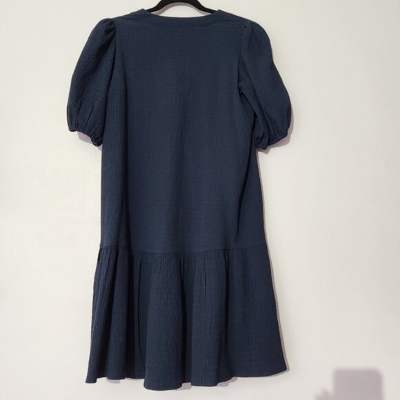 Tommy Hilfiger dress v-neck ruffle - Puff-Sleeve size 6 - Picture 2 of 13